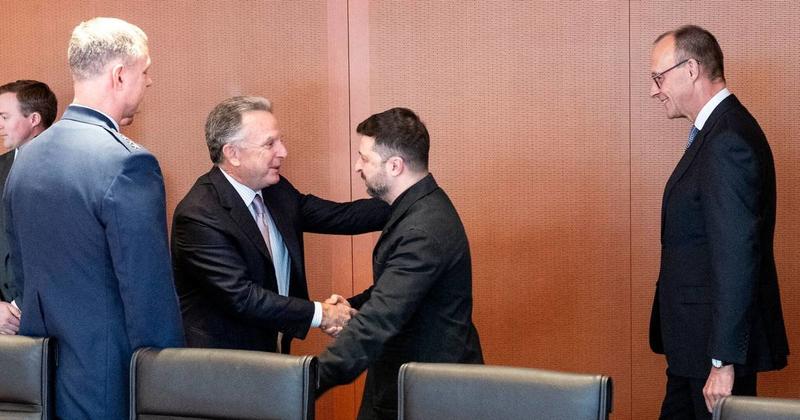 Verhandlungen im Kanzleramt: „Wir wollen einen dauerhaften Frieden in der Ukraine“