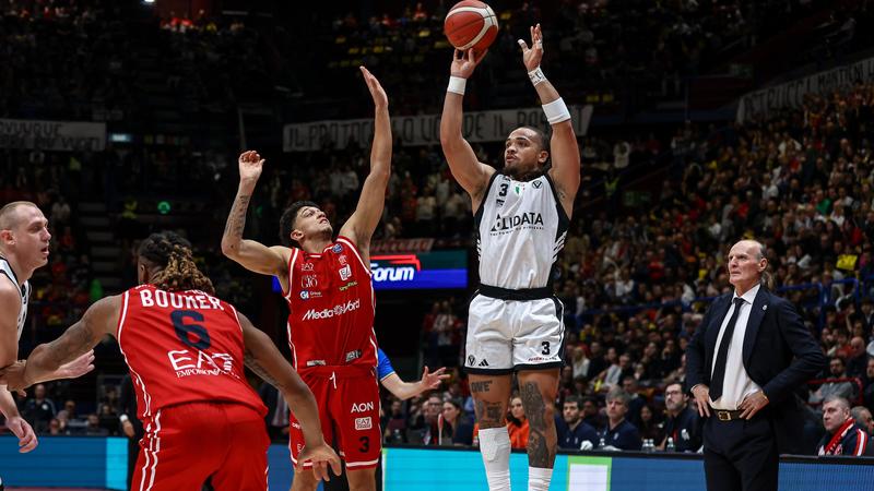 Una Virtus stanca cede a Milano, attacco sterile e poca energia