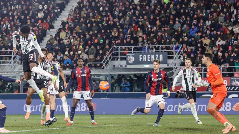 Bologna-Juventus 0-1, Cabal regala il colpaccio alla Signora