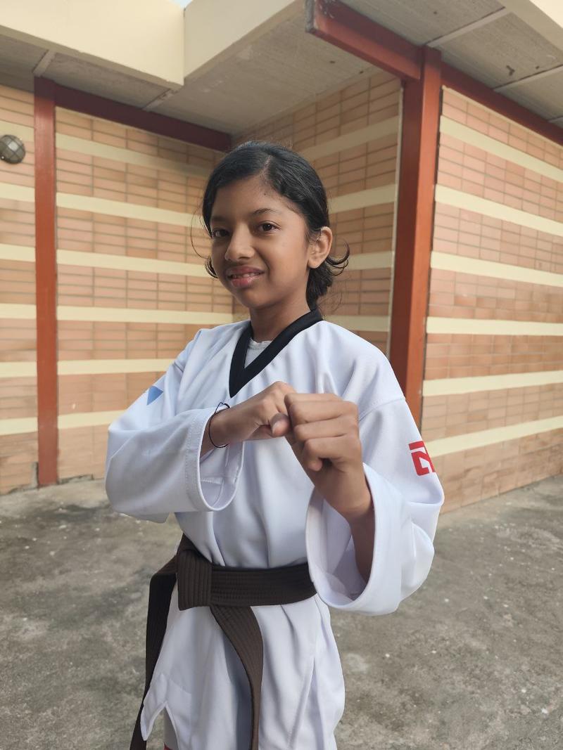 Taekwondista Andrea Pulido alcanzó medalla de bronce para Mérida Taekwondista Andrea Pulido alcanzó medalla de bronce para Mérida