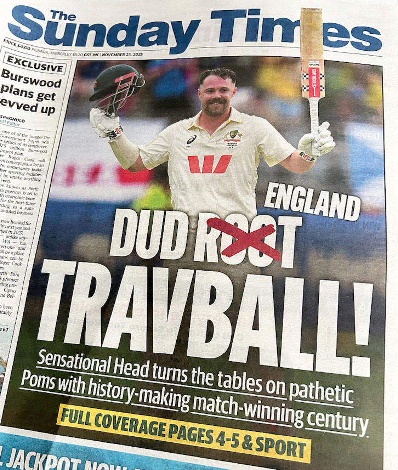 What Australia's tabloids make of England's Ashes failure