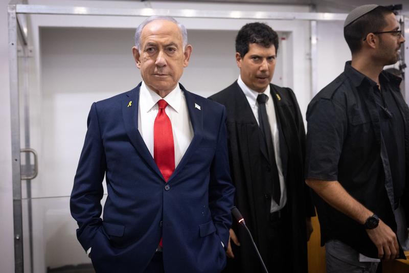 Netanyahu arranges meeting with Paraguay parliament speaker in court, hearing cut short