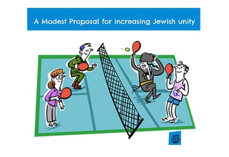 Pickleball anyone? A modest proposal for increasing Jewish unity