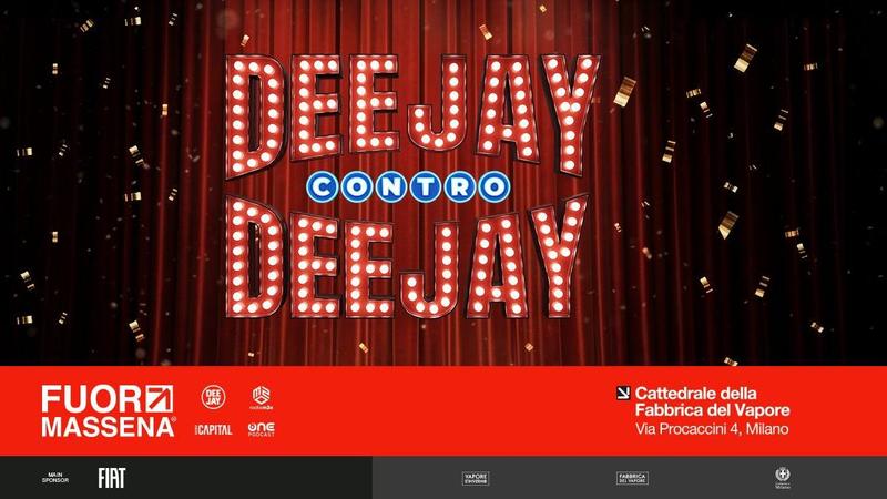 Deejay contro Deejay alla Fabbrica del Vapore: quiz, sfide e ospiti live a Milano