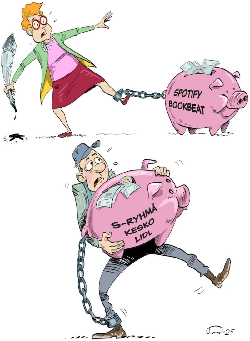 Politiikka | Yliö: Maanviljelijöitä ja kirjailijoita arvostetaan juhlapuheissa, mutta molemmille jää tuotteistaan käteen vain hiluja