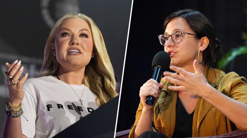 In Her New Media Ascent, Erika Kirk Whitewashes Her Husband’s Legacy 