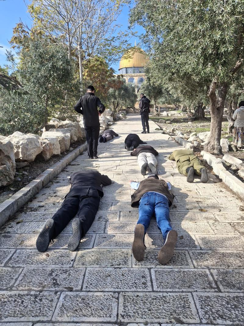 Levites Returning To The Temple Mount As They Did In Chanukah