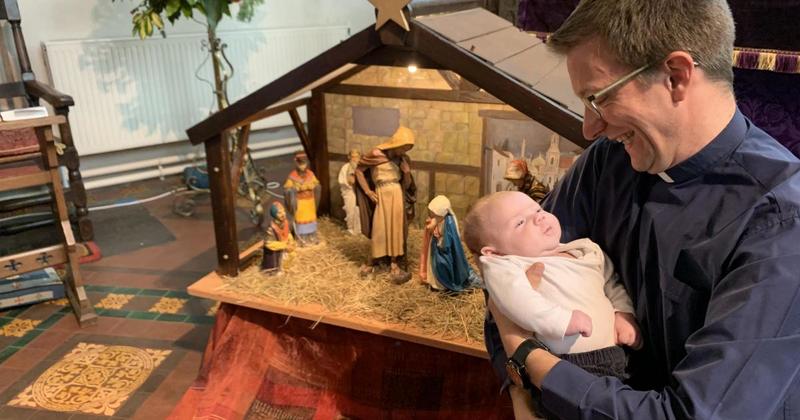 Real baby to play Jesus in village nativity service