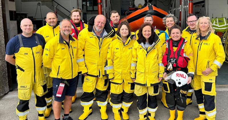 Gavin and Stacey star joins RNLI crews for new TV show