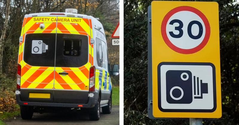 Where speed camera vans clocked 7,500 motorists in just TWO months