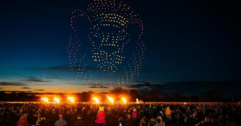 More than 600 drones to light up Norfolk skies in new event