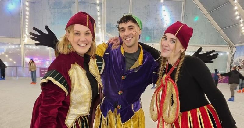 Giant elf skate to take over ice rink in record-breaking bid