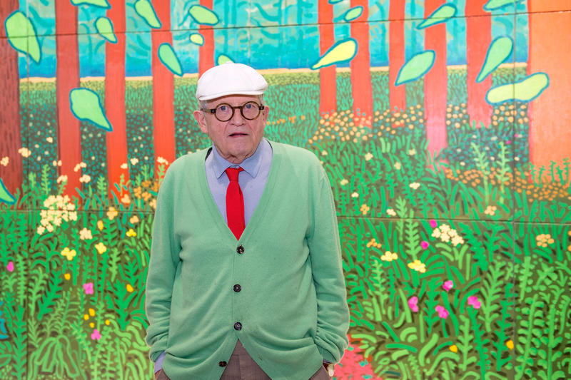 How David Hockney Turned His Style Into a Living Masterpiece