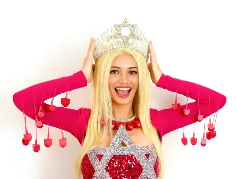 All I want for Hanukkah is kosher Barbie: Miss Israel’s ‘dreidel spin’ design