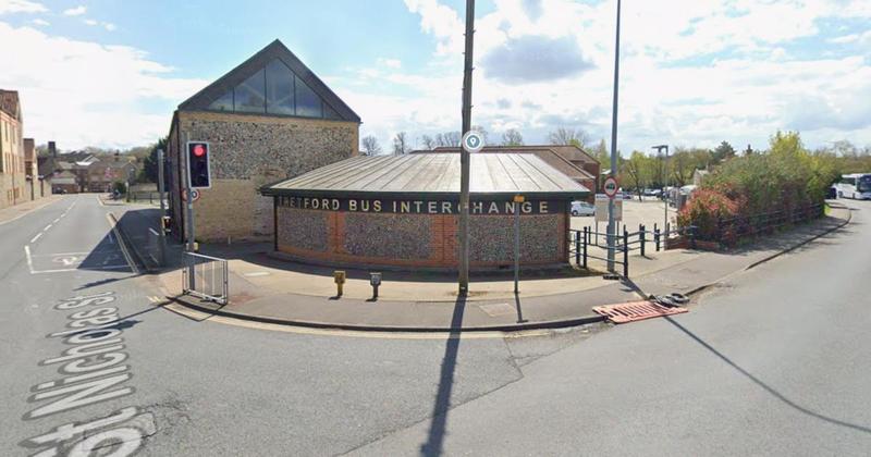 Man arrested after fight at bus station