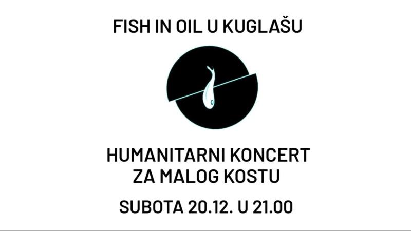 Fish in Oil u Kuglašu sviraju humanitarno za Kostu Fish in Oil u Kuglašu sviraju humanitarno za Kostu
