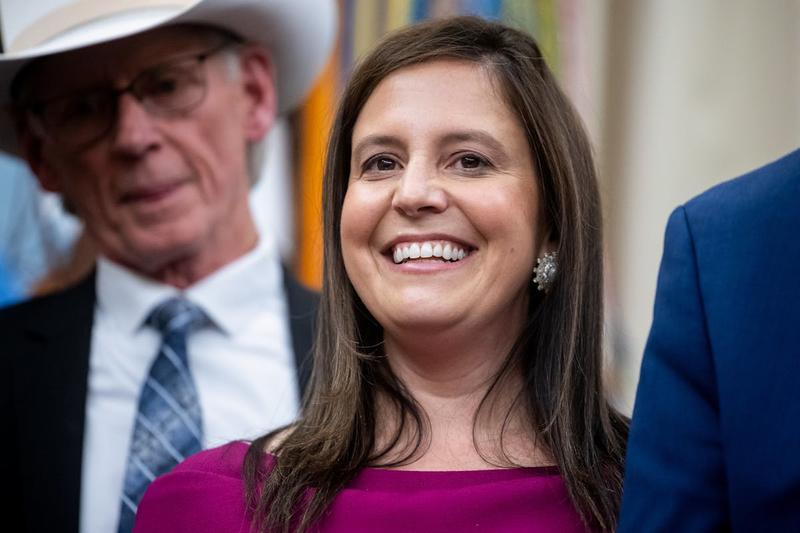 Elise Stefanik Tries to Scrub Ties to Org. That Invited Nazis to Party