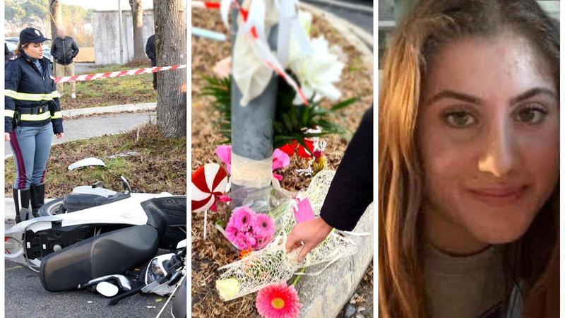Morta a 18 anni, fiori sul luogo dell’incidente. Lo strazio del padre: “Martina, la nostra principessa”
