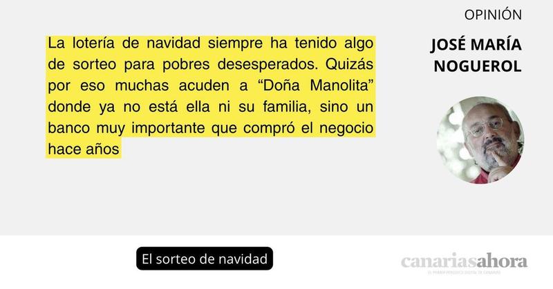 El sorteo de navidad