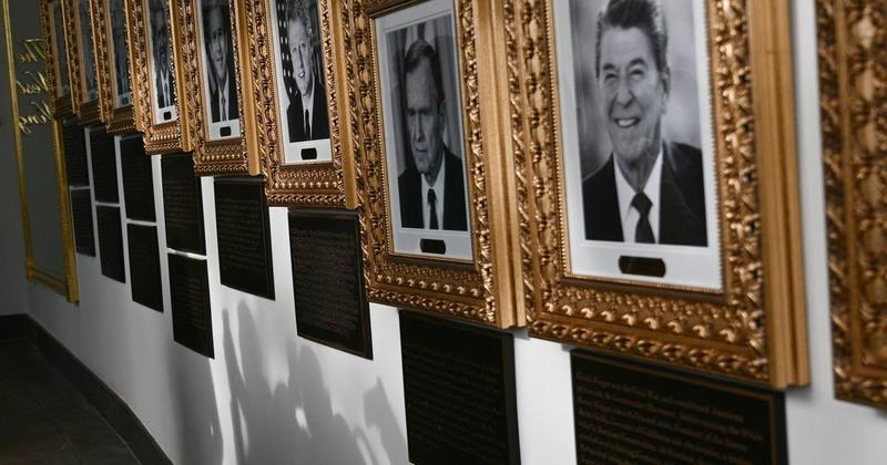 Trump Turns White House Wall Into Ex-President Burn Book