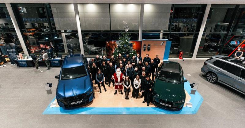 Car dealer transforms showroom into exclusive Christmas market