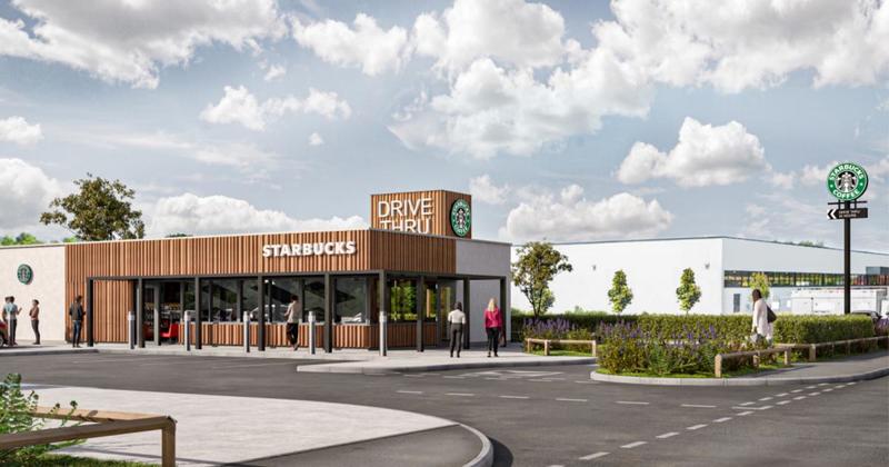 Starbucks remains tight-lipped on opening of new drive-thru in Norfolk town