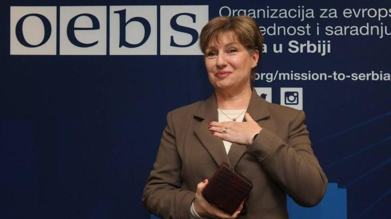 Amelia Bajrović iz Free Media Ličnost godine OEBS-a