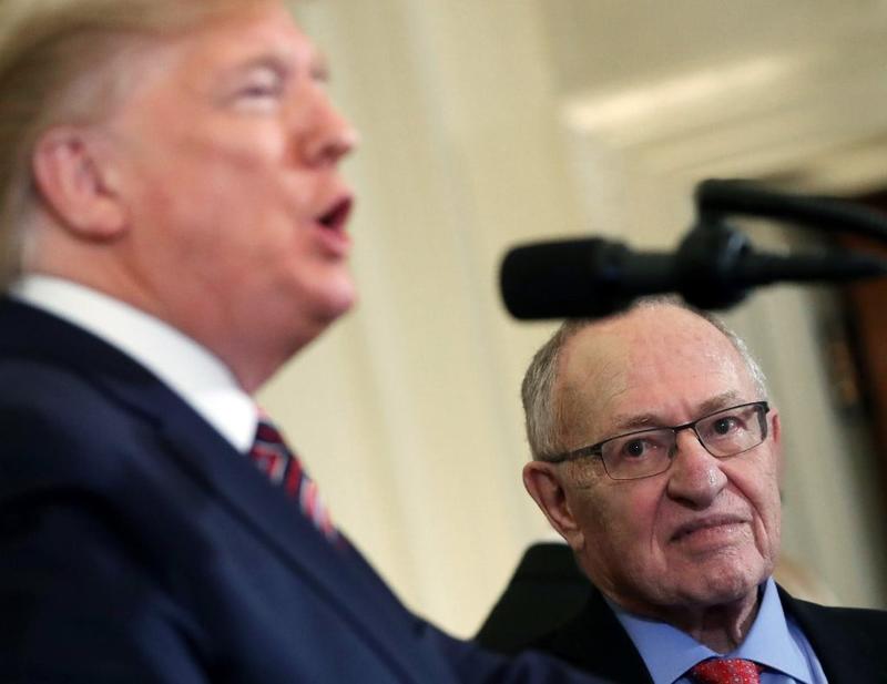 Dershowitz says he told Trump that US Constitution not clear if he can serve third term