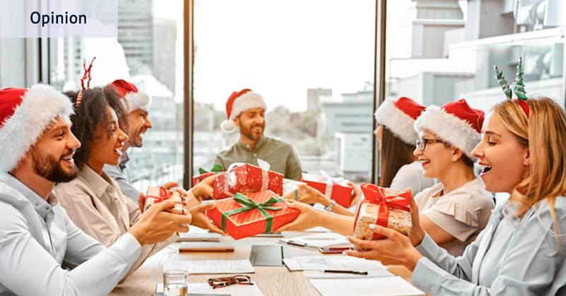 I tried to find the genius inventor of Secret Santa to say thank you