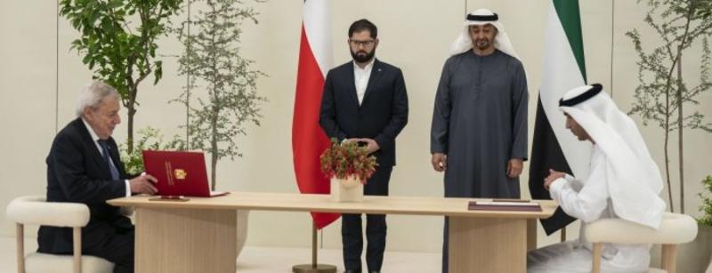 Tratado comercial entre Chile y los Emiratos Árabes Unidos Tratado comercial entre Chile y los Emiratos Árabes Unidos