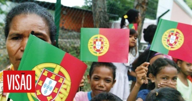 Foi você que pediu para ser português?