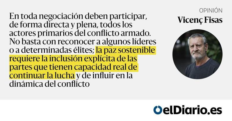 Ucrania y Gaza: ¿con quién hay que negociar?