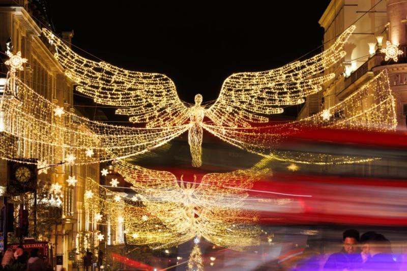How Christmas lights give London its sparkle