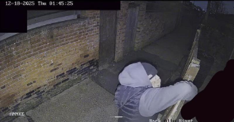 Shocked man captures attempted break-in at his house during early hours of morning