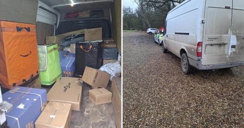 Delivery van seized after driver caught with wrong insurance