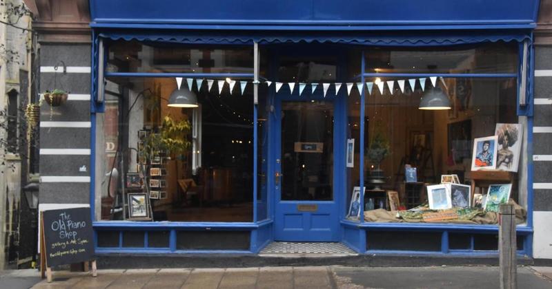 Former piano shop transformed into private dining and gallery venue Former piano shop transformed into private dining and gallery venue