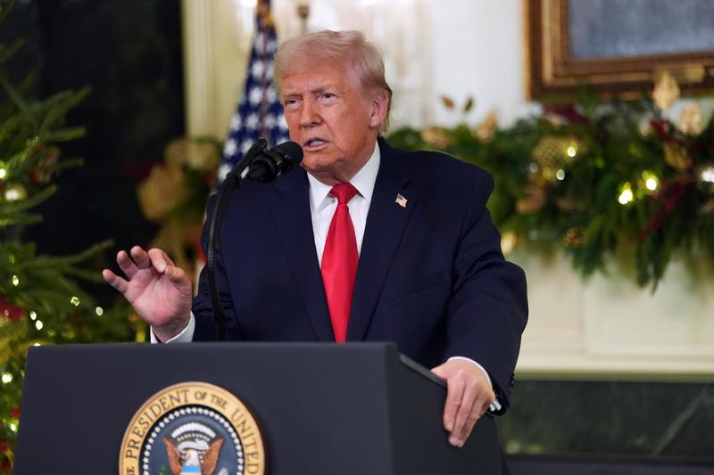 Con su popularidad en mínimos, Trump presenta sus logros en un discurso a la nación