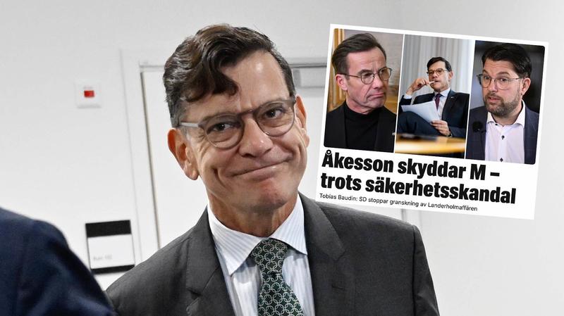 Helomvändning från S i Landerholmaffären Helomvändning från S i Landerholmaffären