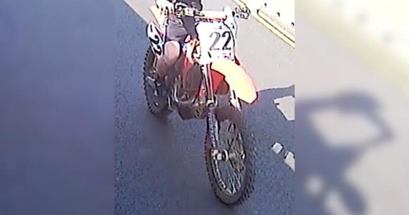 Motocross rider accused of running red light before hitting women