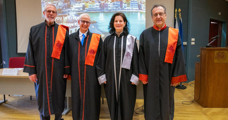 Απονομή του τίτλου του Επίτιμου Διδάκτορα του Τμήματος Επιστήμης Υπολογιστών στον κ. Randy Katz