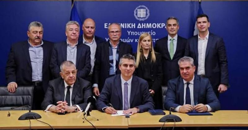 Υπεγράφη η Σύμβαση Προαίρεσης για το ΝΕΟ ΒΟΑΚ στο Τμήμα Χανιά -Πλατανιάς-Κίσσαμος