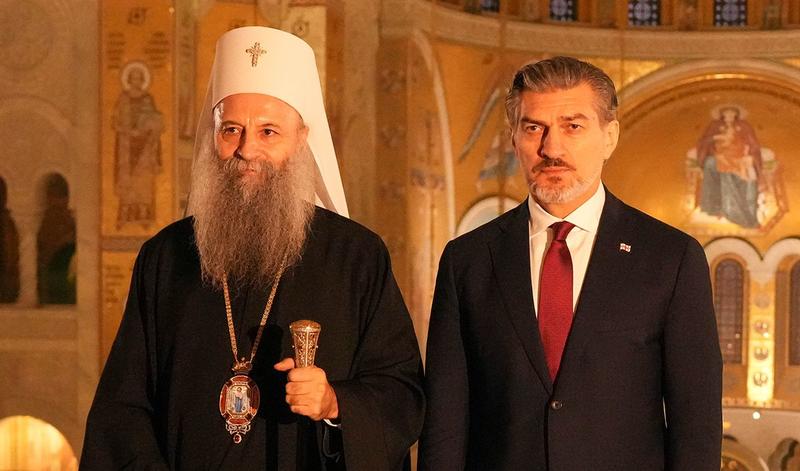 Predsednik Gruzije Kavelašvili posetio patrijarha Porfirija