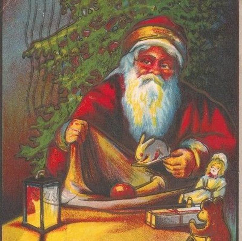 Reflections: Santa Claus comes to town