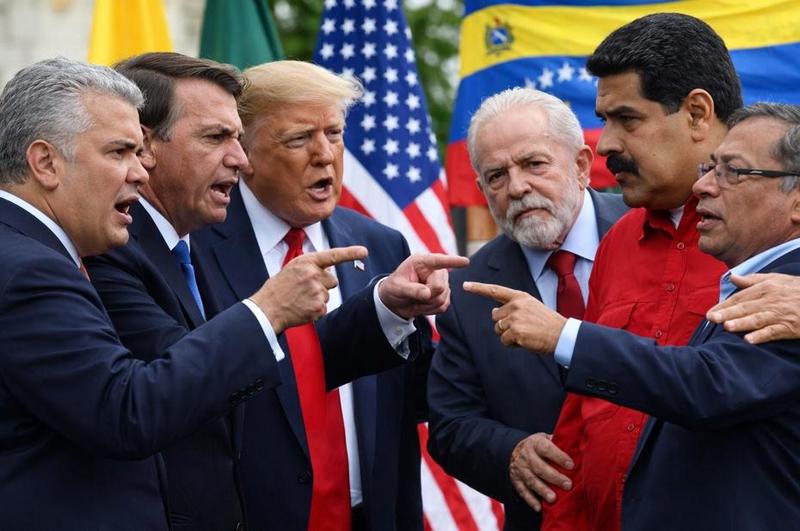 Trump Latin Amerika'yı Siyonistleştirmenin peşinde!