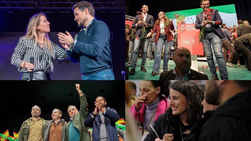 Extremadura cierra su campaña electoral más polarizada y salpicada de polémica Extremadura cierra su campaña electoral más polarizada y salpicada de polémica