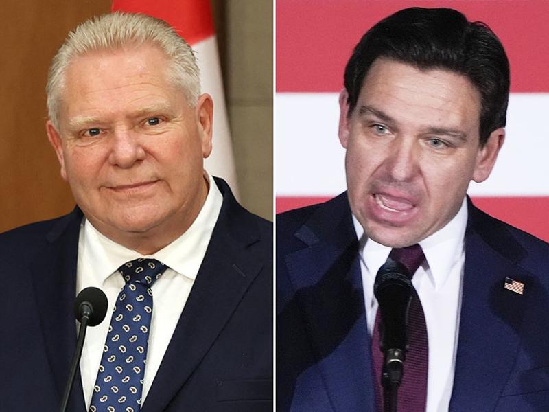 Chris Selley: Ron DeSantis dunks on Doug Ford