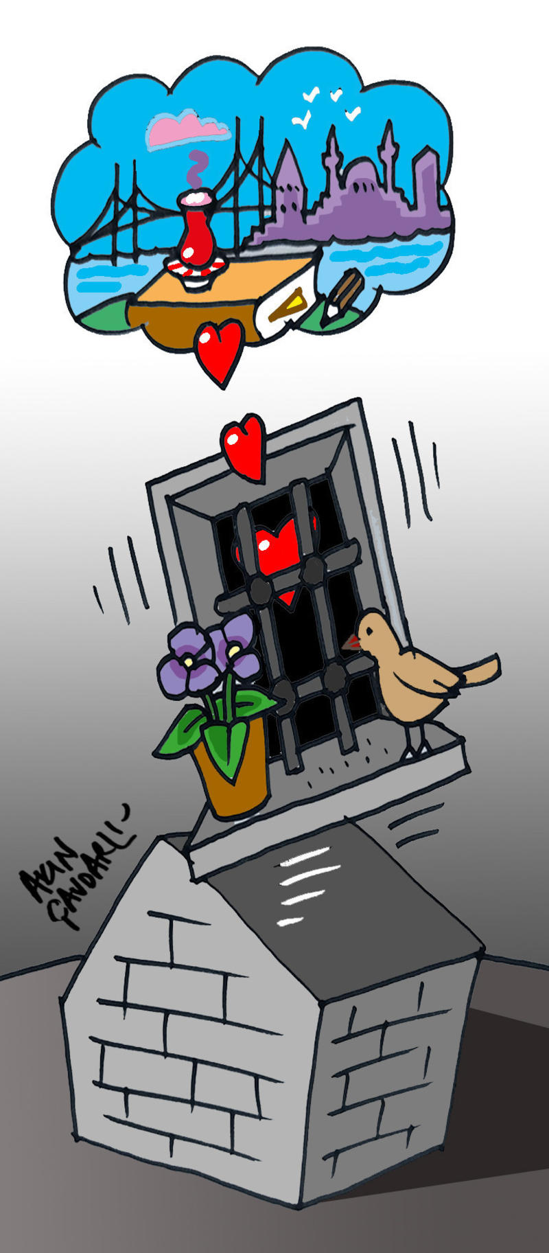 Cezaevinden mektubumuz var...