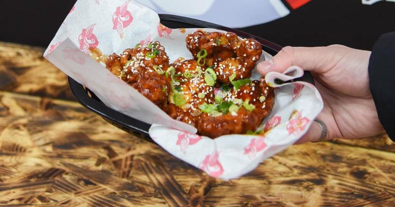 Social media star raves about 'delicious' takeaway