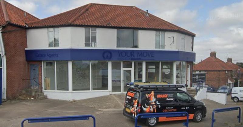 Office facing busy roundabout set to become flat