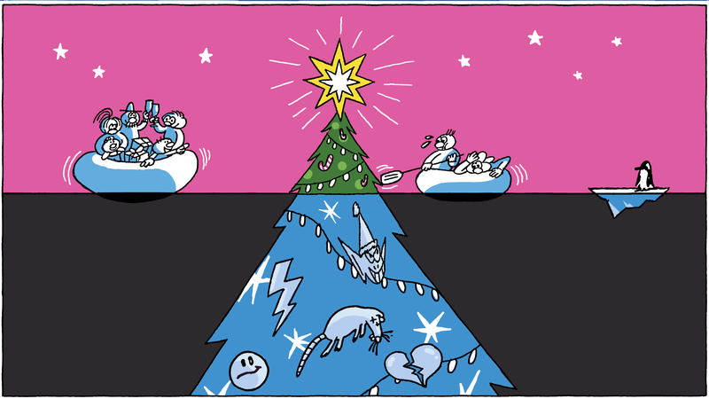 Feiertage | Die Eisbergtheorie: So vermeiden Sie fruchtlosen Streit an Weihnachten